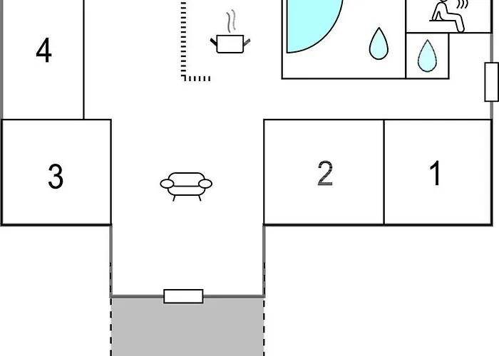 Дом отдыха Beautiful In With Kitchen Tarm